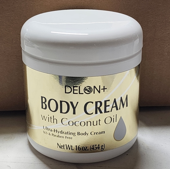 NEW DELON+ Body Cream with Argan Oil 16 oz - Picture 1 of 3